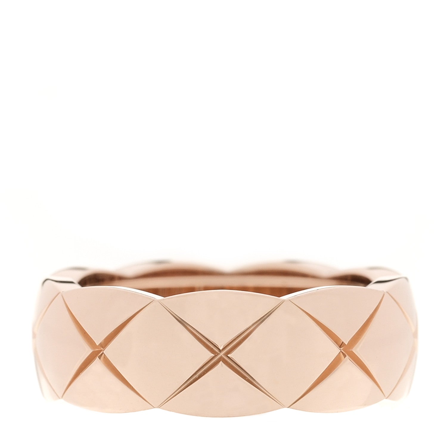 Chanel 18K Beige Gold Small Coco Crush Ring 51 5.75 1 of 5