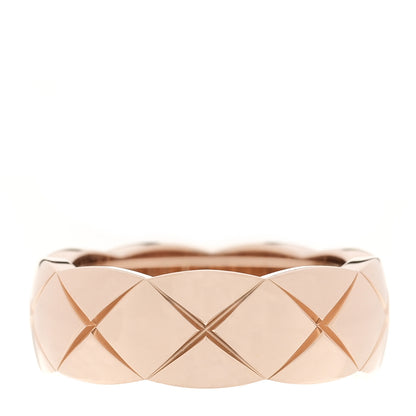 Chanel 18K Beige Gold Small Coco Crush Ring 51 5.75 1 of 5
