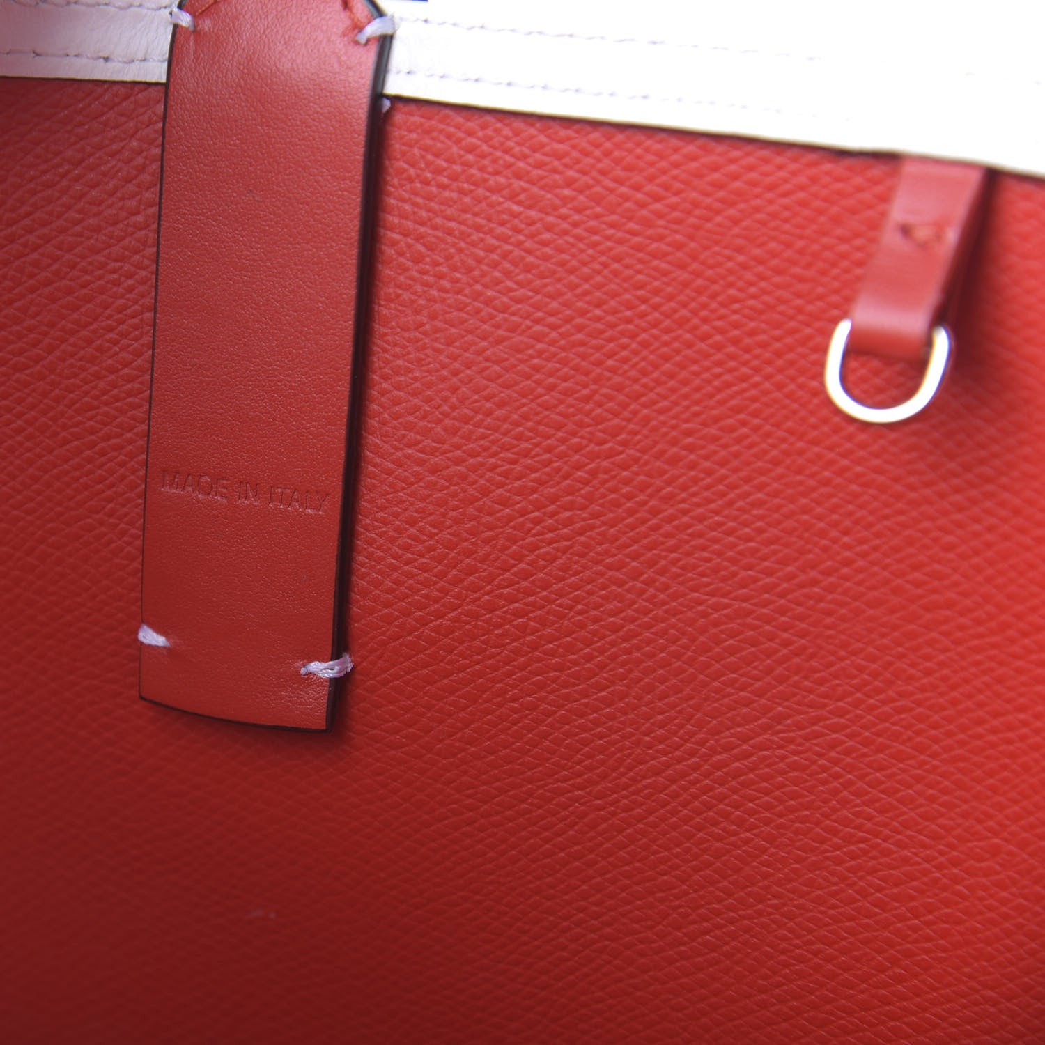 Christian Louboutin Calfskin In Love East West Cabata Tote White Multicolor 9 of 10