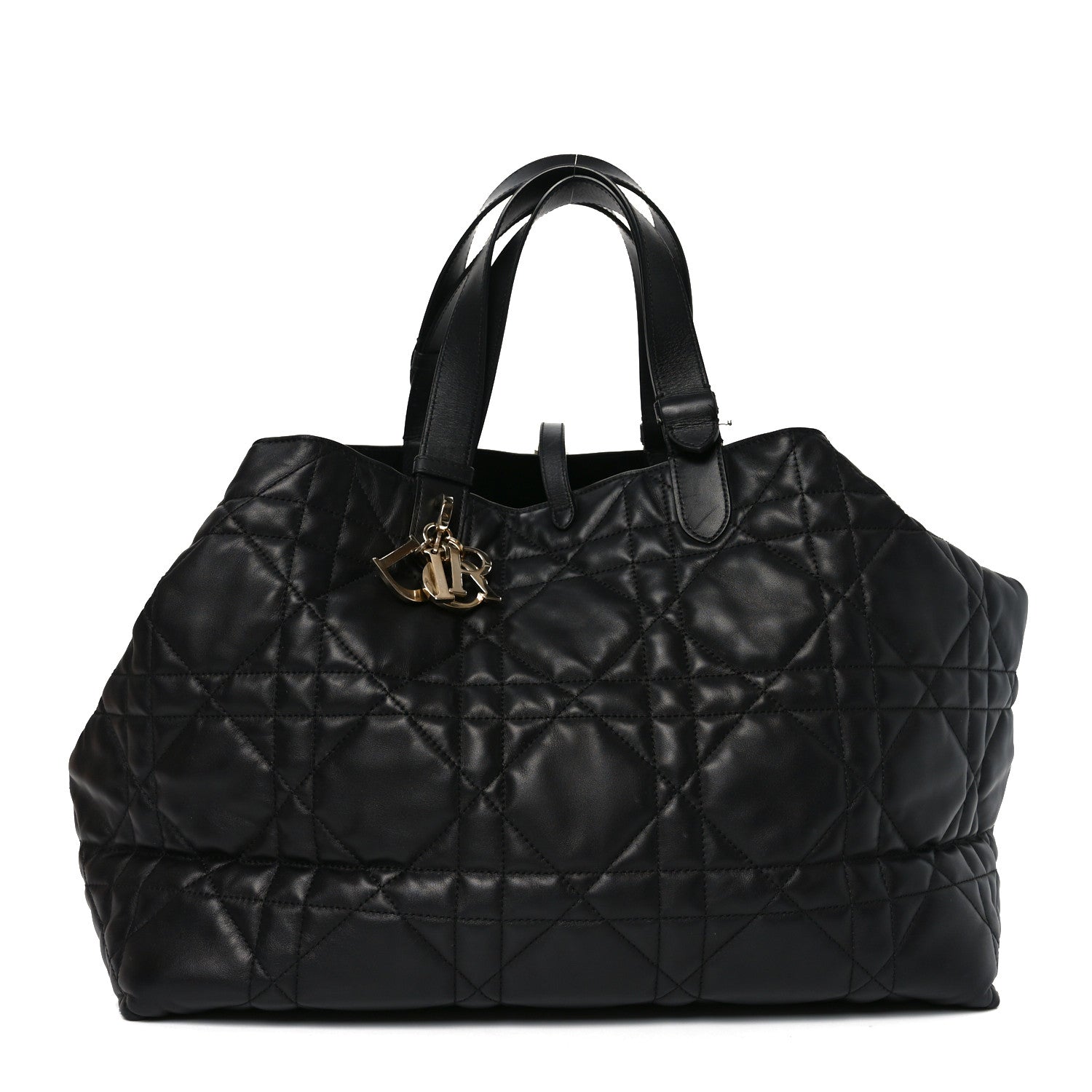 Christian Dior Calfskin Macrocannage Large Toujours Black 1 of 12