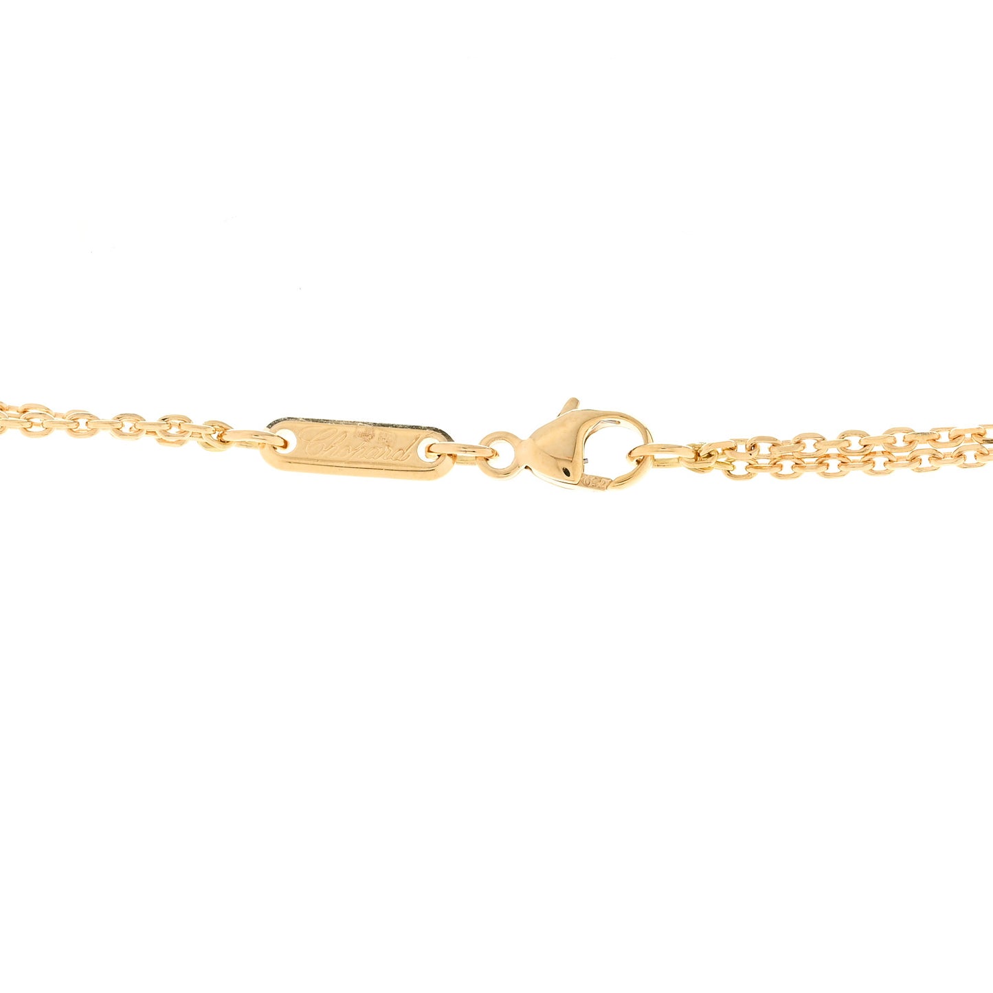 18K Yellow Gold Diamond Happy Spirit Pendant Necklace
