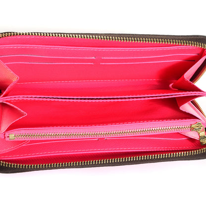 Louis Vuitton Monogram Graffiti Zippy Wallet Fuchsia 5 of 7