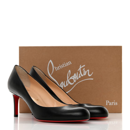 Christian Louboutin Kid Simple 70 Pumps 37.5 Black 8 of 8