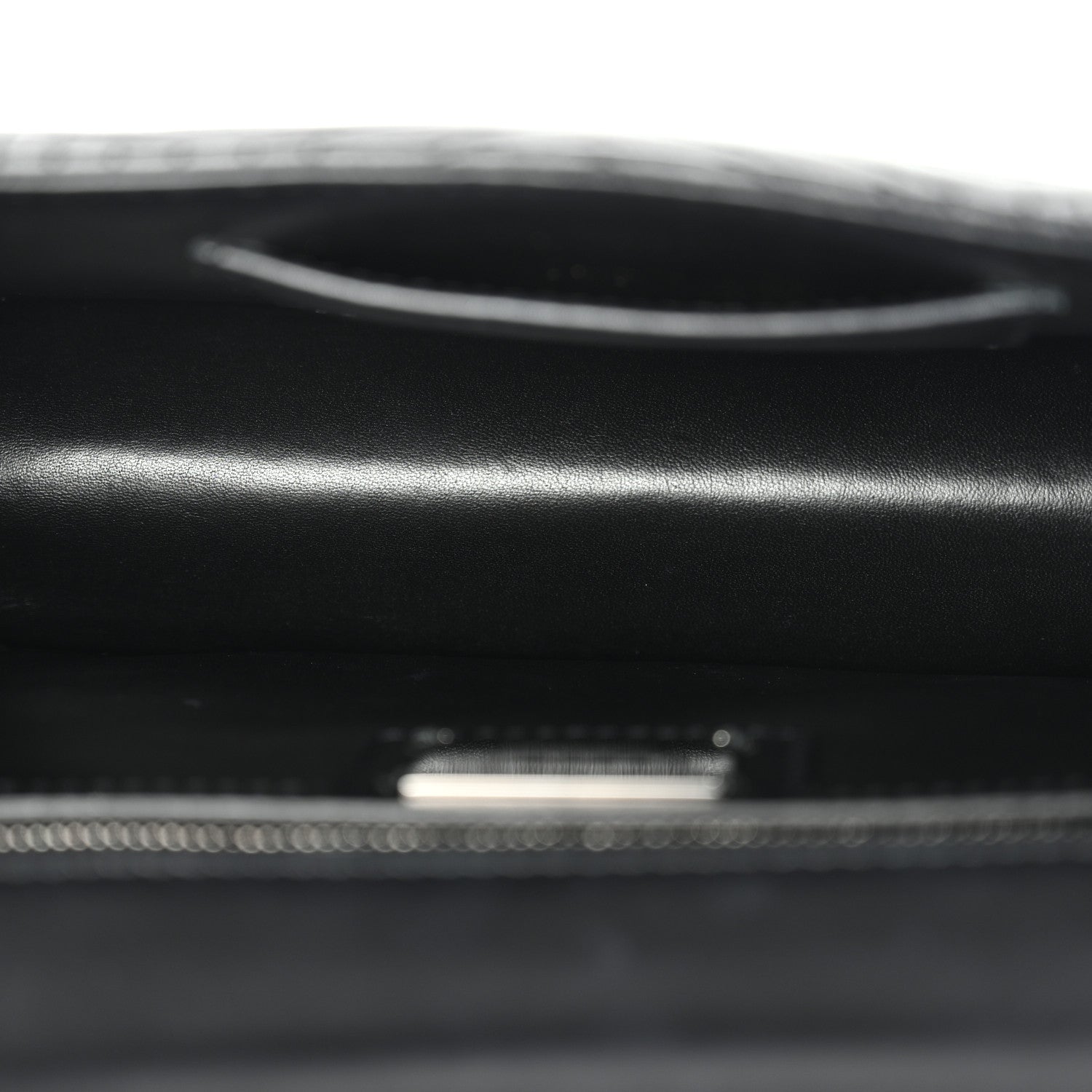 Bulgari Quilted Nappa Smooth Calfskin Serpenti Forever Diamond Blast Shoulder Bag Black 6 of 10