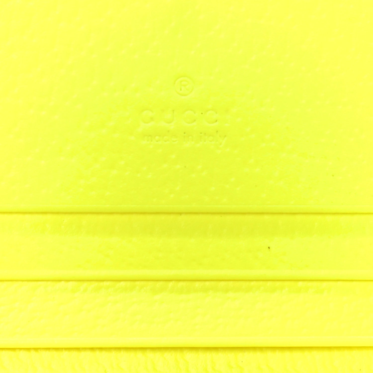 Gucci Calfskin Flora Print Zumi Card Case Wallet Yellow Fluo 6 of 10
