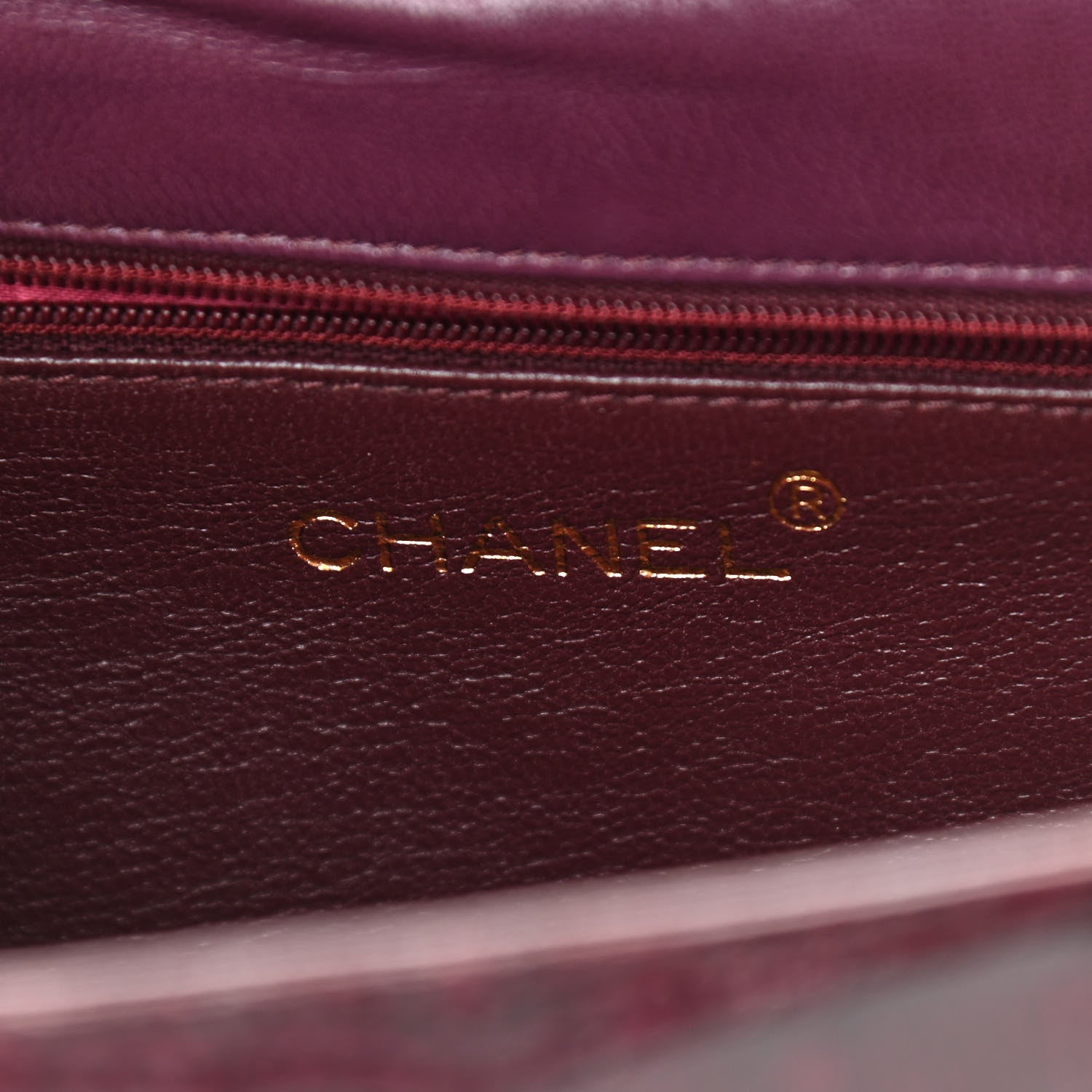 Chanel Alligator Envelope Flap Burgundy 6 of 12