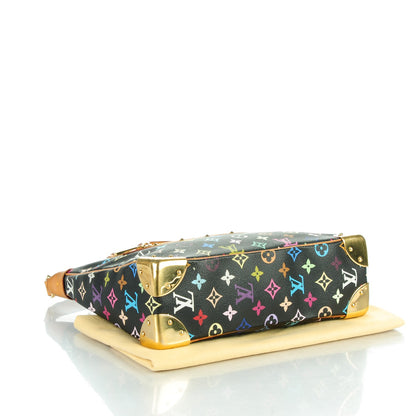 Louis Vuitton Monogram Multicolor Boulogne Black 4 of 8
