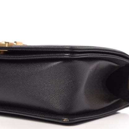 Chanel Caviar Quilted Medium Boy Flap Black 7 of 11