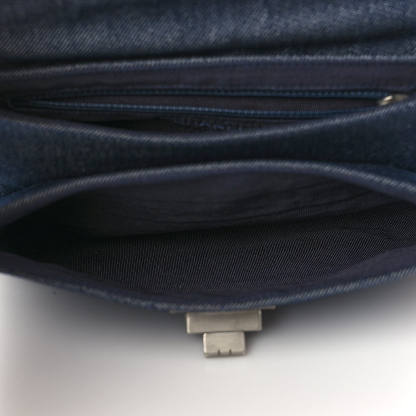 Denim Mademoiselle Clutch Blue