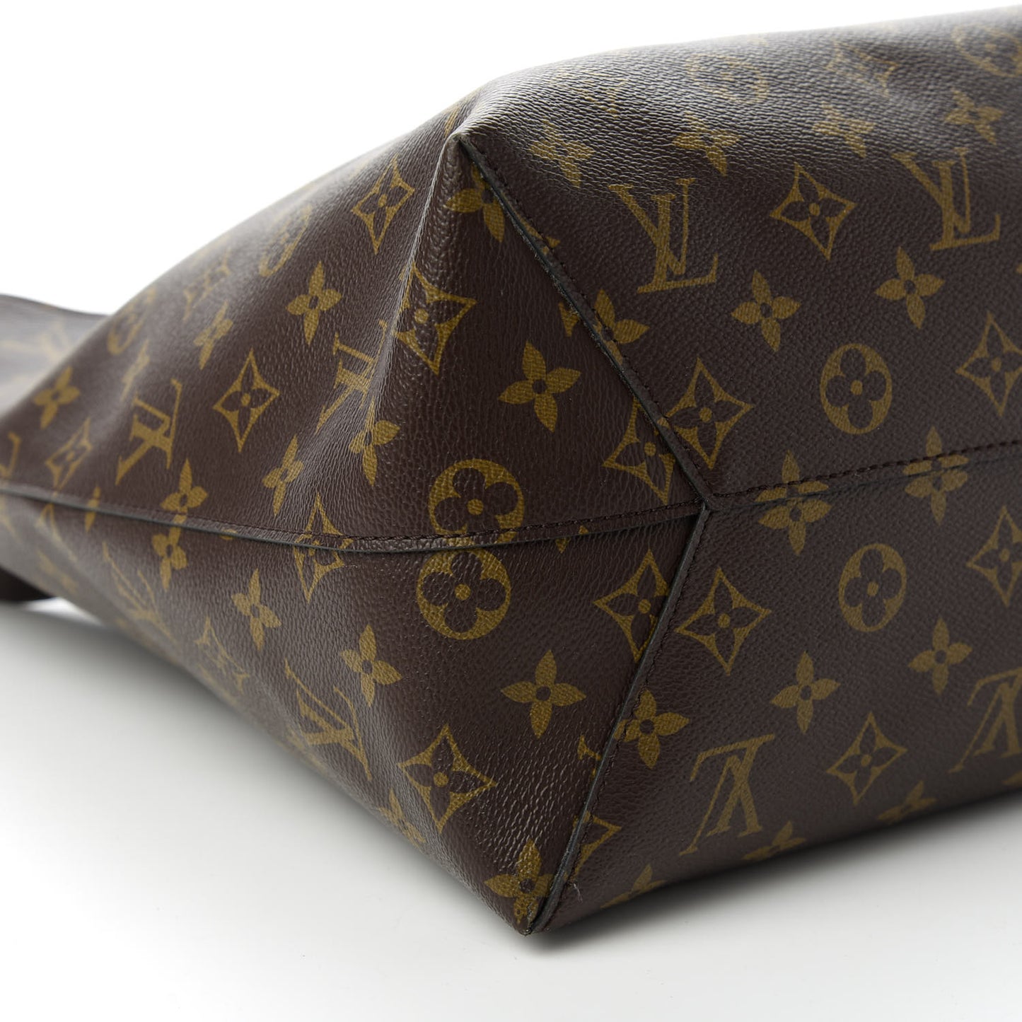 Monogram Flower Hobo Black