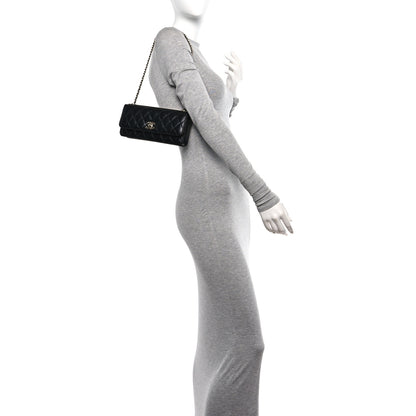 Chanel Lambskin Quilted Trendy CC Long Clutch With Chain Black 2 of 10