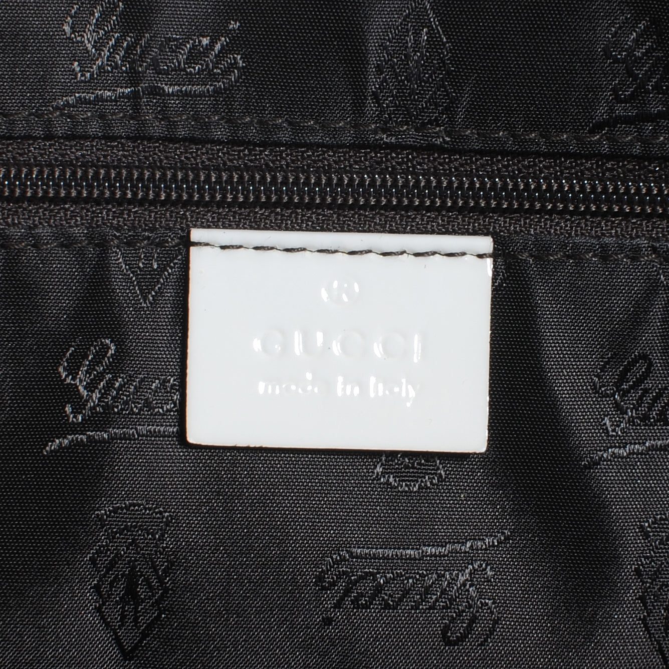 Gucci Monogram Web Large Jolie Tote White 6 of 7