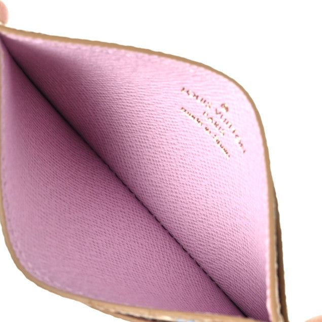 Louis Vuitton Metallic Monogram LV Garden Card Holder Gold 4 of 7