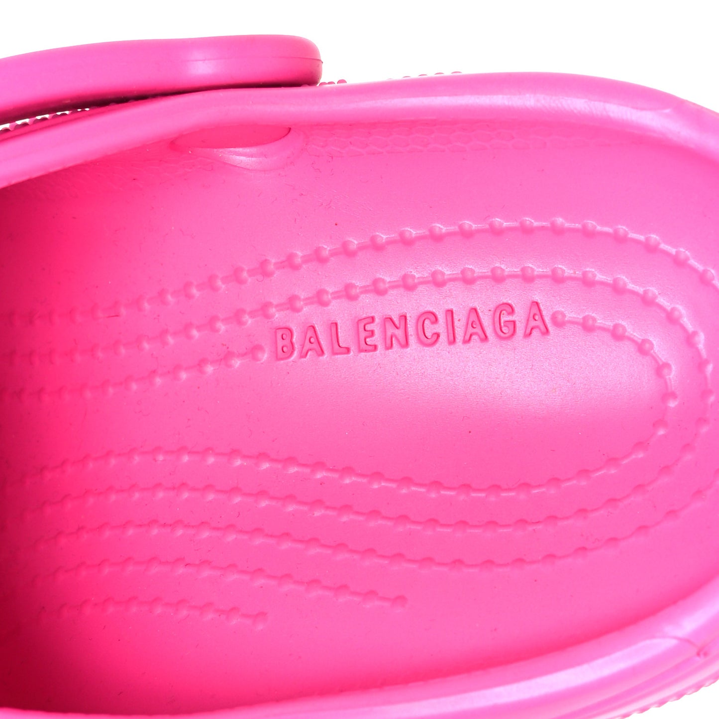 X CROCS Rubber Womens Madame 80 Sandals 38 Rose Bonbon
