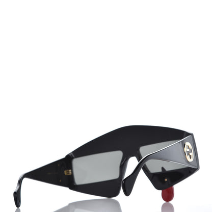 Gucci Acetate Crystal Hollywood Forever Tear Drop Sunglasses GG0359S Black 4 of 9