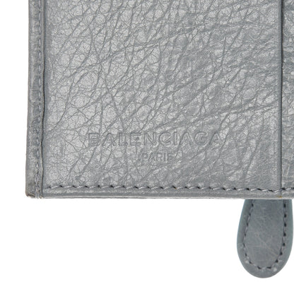 Balenciaga Agneau Giant 12 Silver Hardware Card Case Bleu Opaline 6 of 9