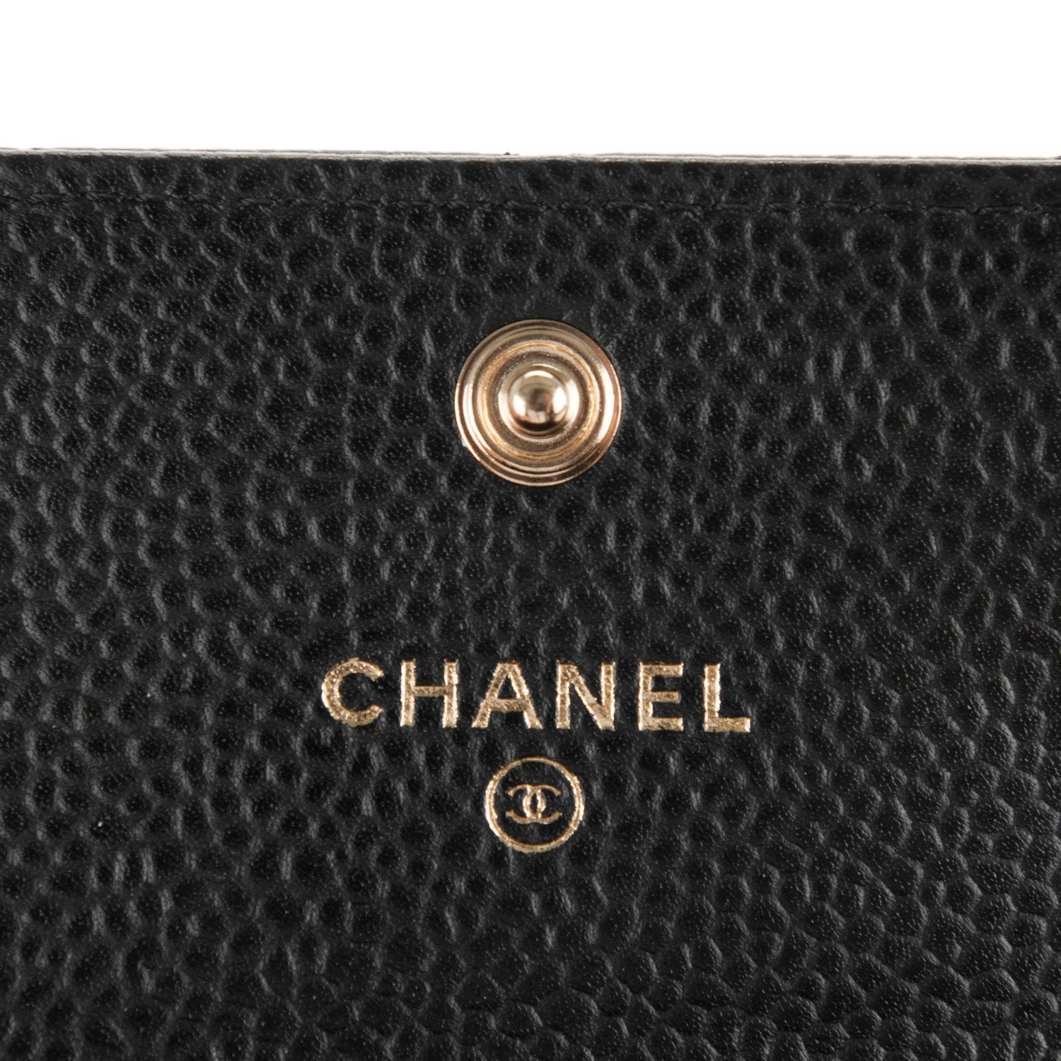 Chanel Caviar Quilted Flap Card Holder Black 5 of 8