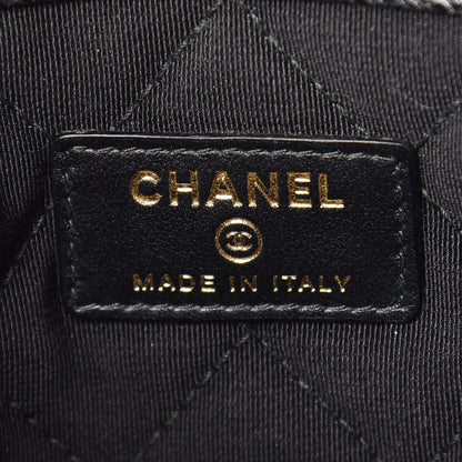 Chanel Caviar Quilted Medium Golden Class Pouch Black 6 of 8