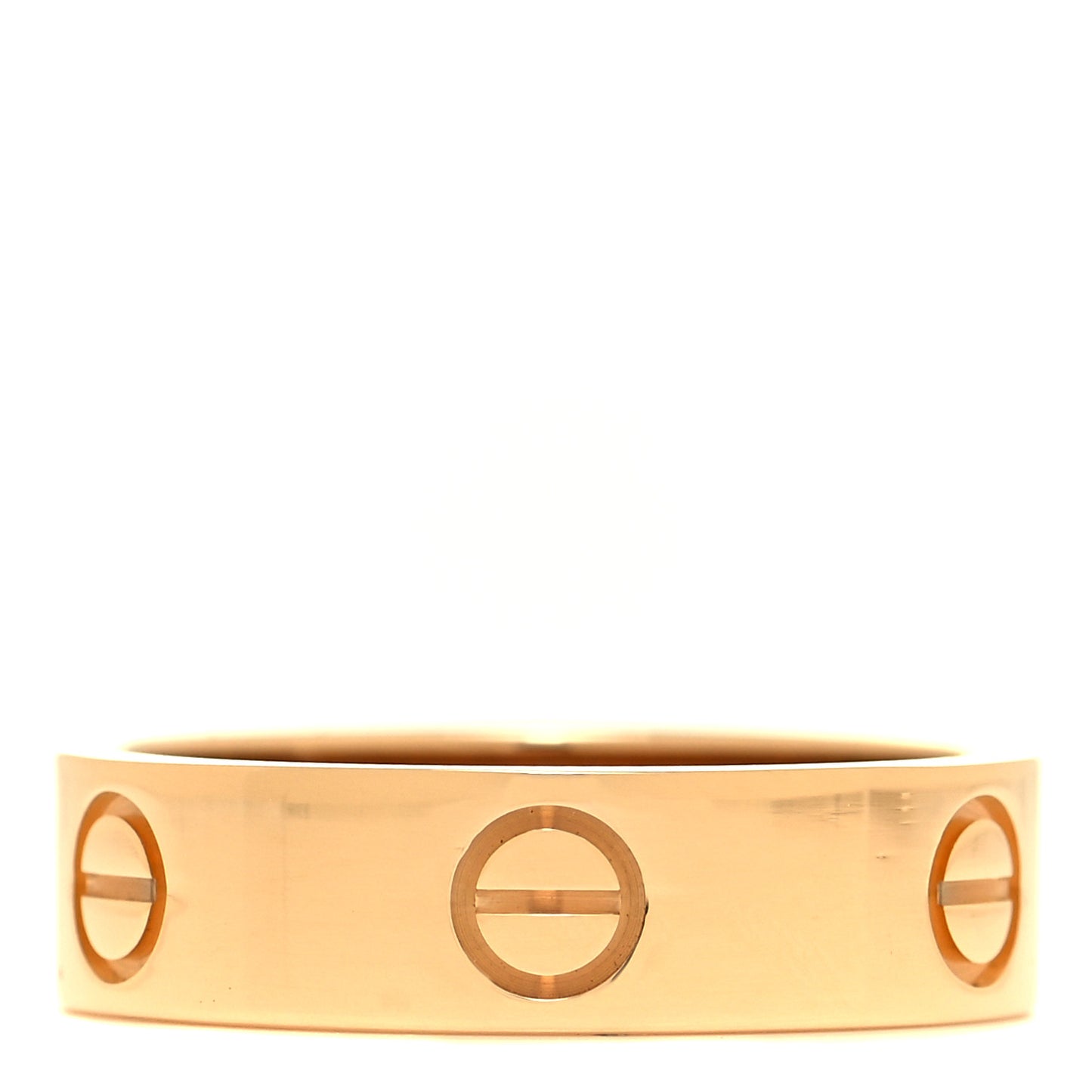 18K Yellow Gold 5.5mm LOVE Ring 57 8