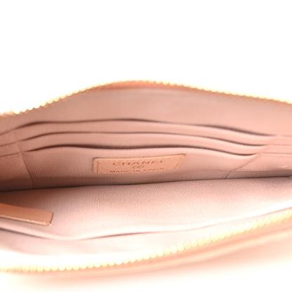 Chanel Caviar Quilted Small Zipped Pouch Light Beige 5 of 11