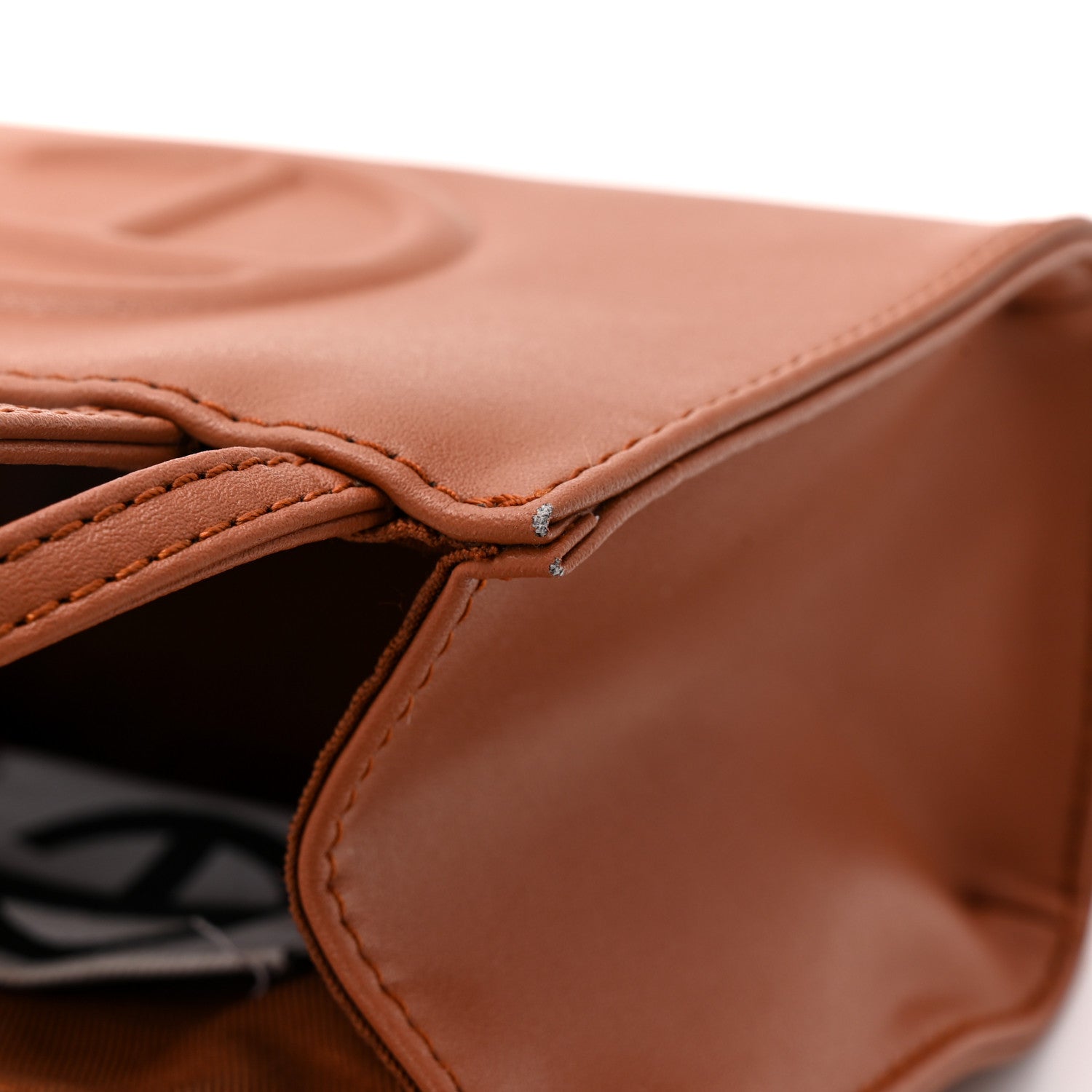 Telfar Vegan Leather Small Shopping Bag Tan 11 of 12