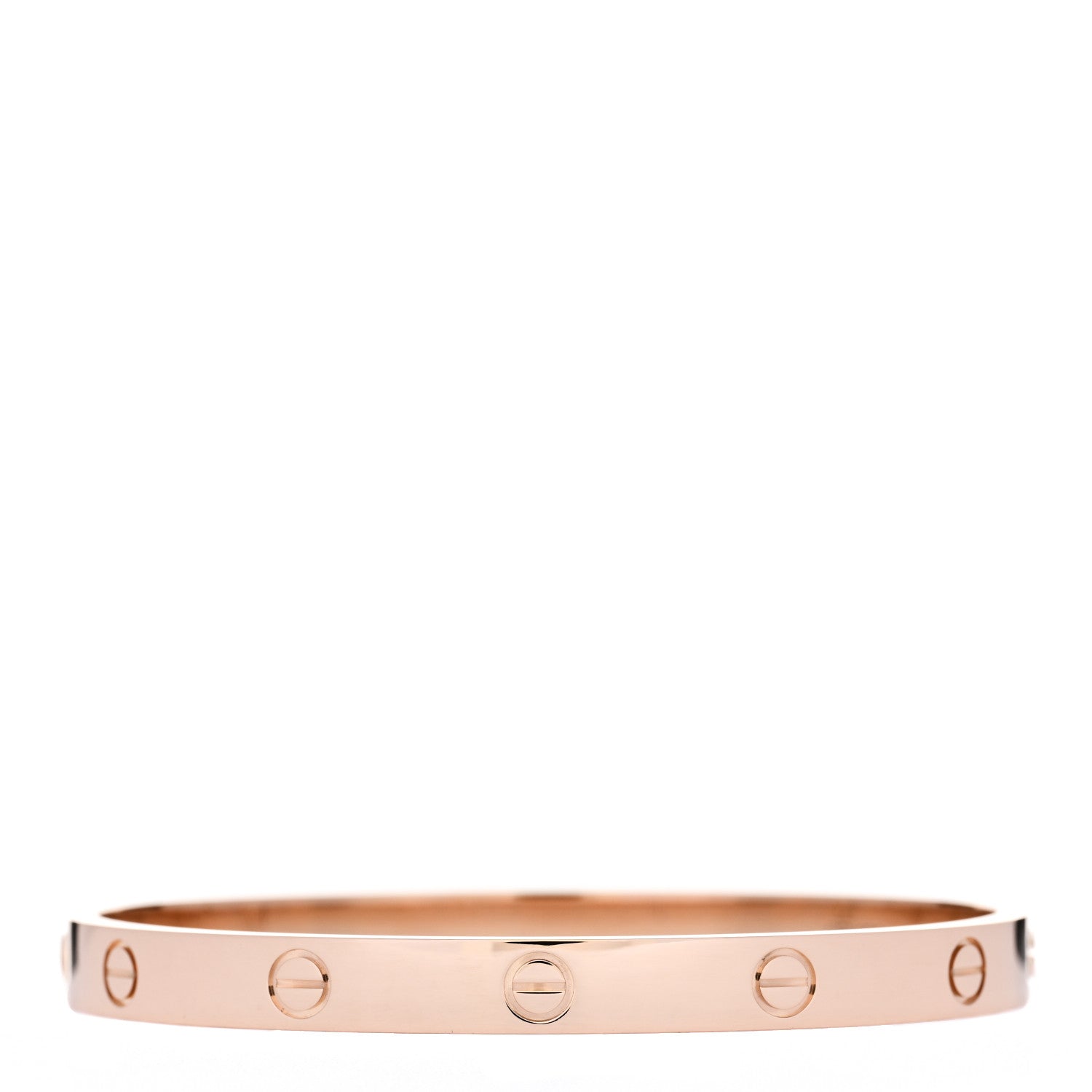 Cartier 18K Pink Gold LOVE Bracelet 18 2 of 5