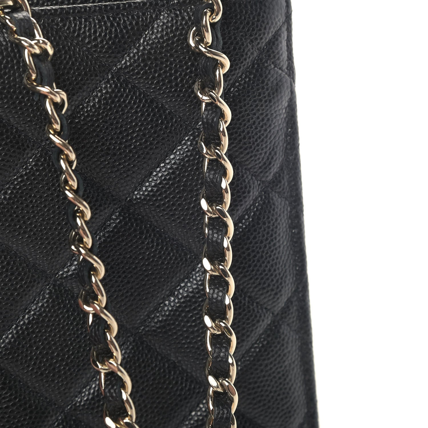 Chanel Caviar Quilted CC Phone Holder Black 6 of 6