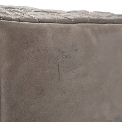 Chanel Iridescent Calfskin Quilted In The Mix Shopping Tote Dark Grey 9 of 13
