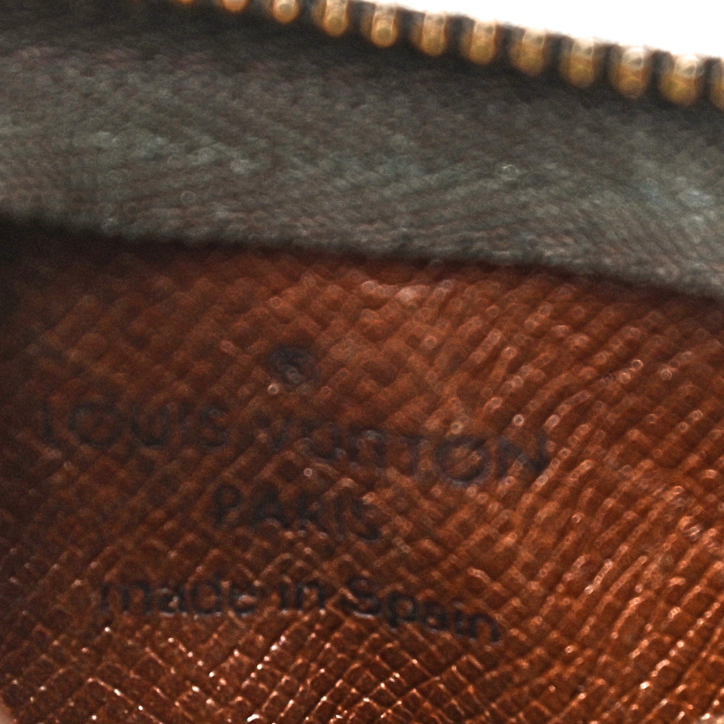 Monogram Key Pouch
