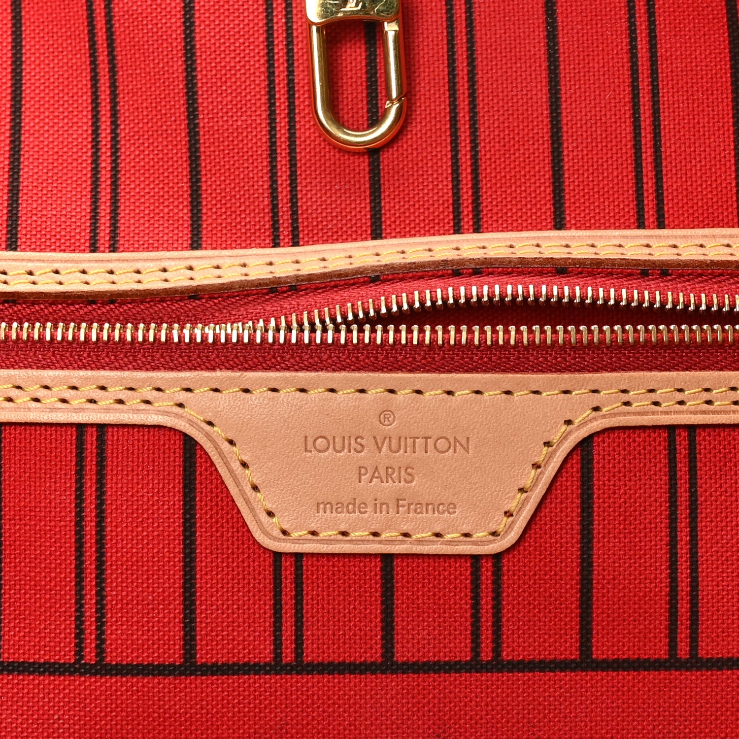 Louis Vuitton Monogram Neo Neverfull MM Cherry 7 of 10