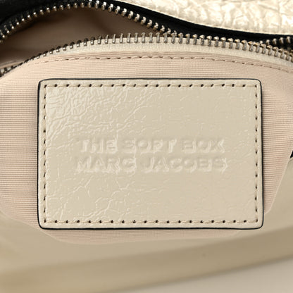 Marc Jacobs Patent Calfskin Soft Box 23 Shoulder Bag Ivory 7 of 13
