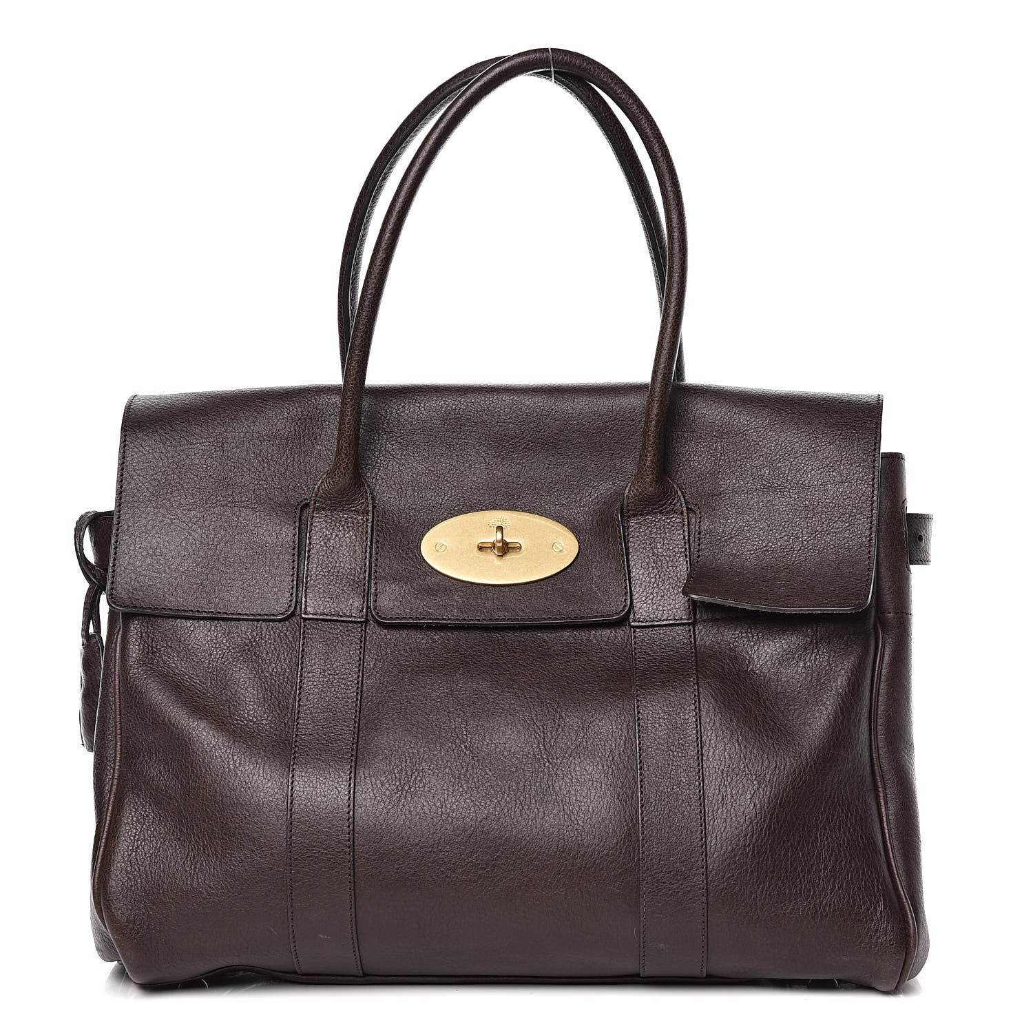 Mulberry Natural Leather Bayswater Chocolate 1 of 18
