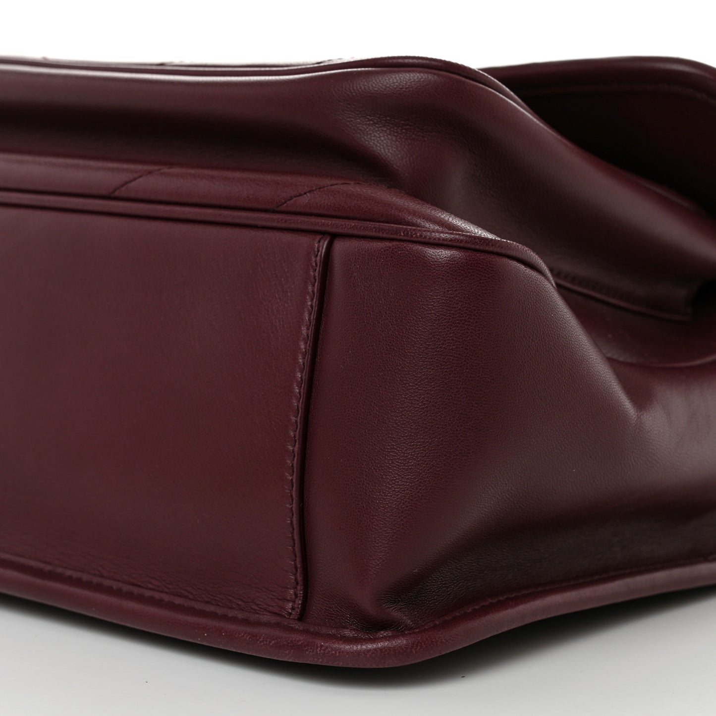 Lambskin Matelasse Monogram Medium Niki Chain Satchel Rouge Legion