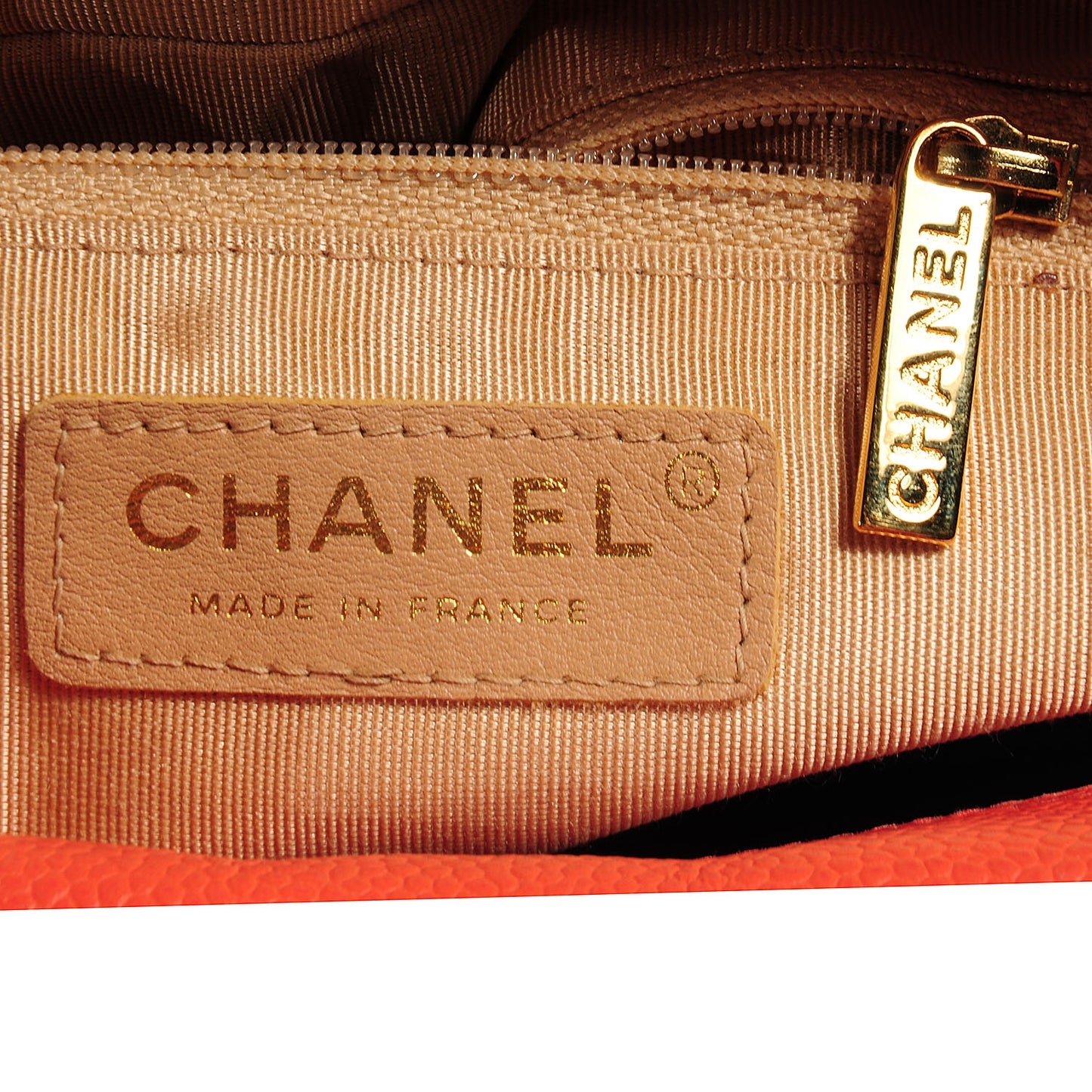 Caviar Quilted Small Bowler Coral