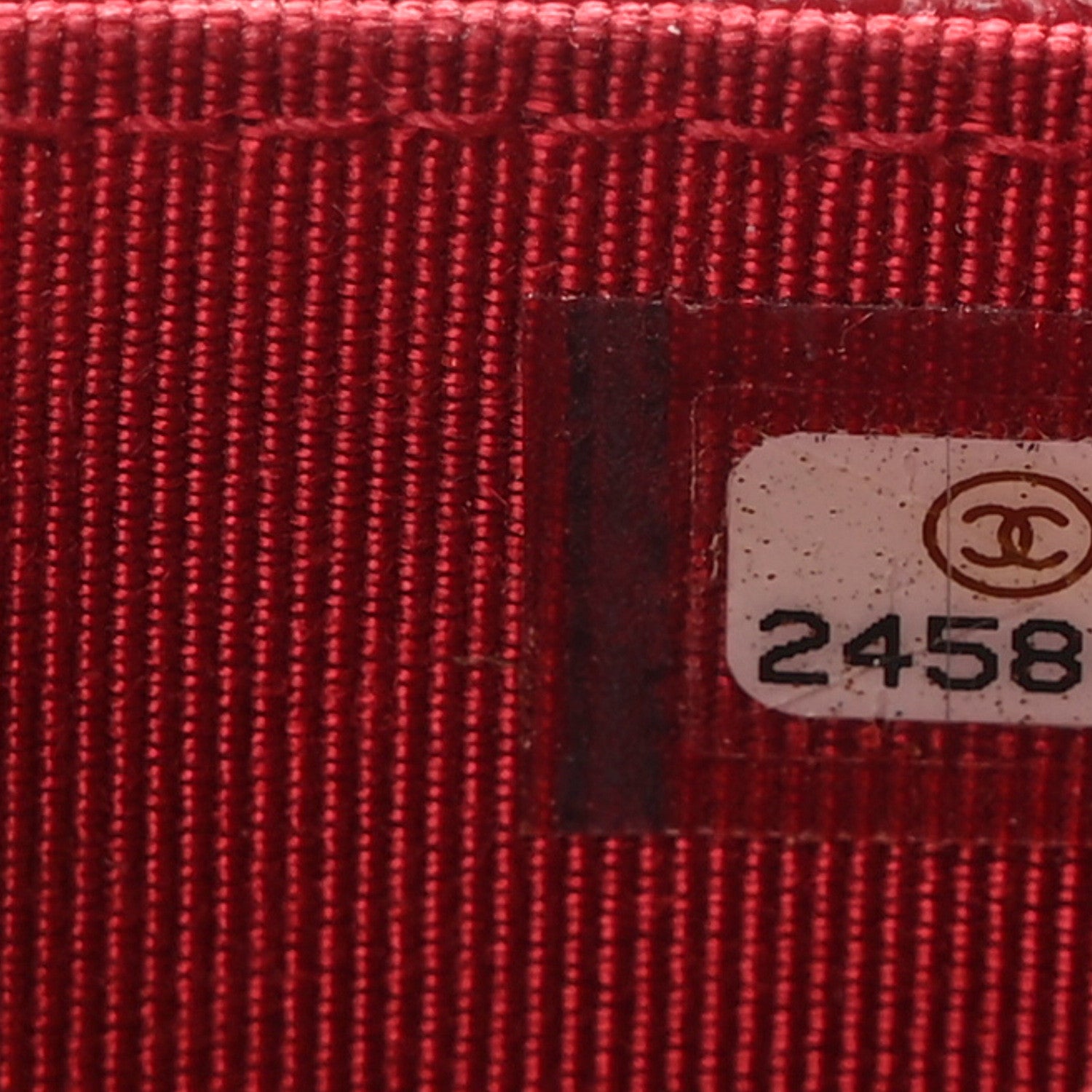 Chanel Caviar Quilted Flap Card Holder Wallet Red 8 of 10