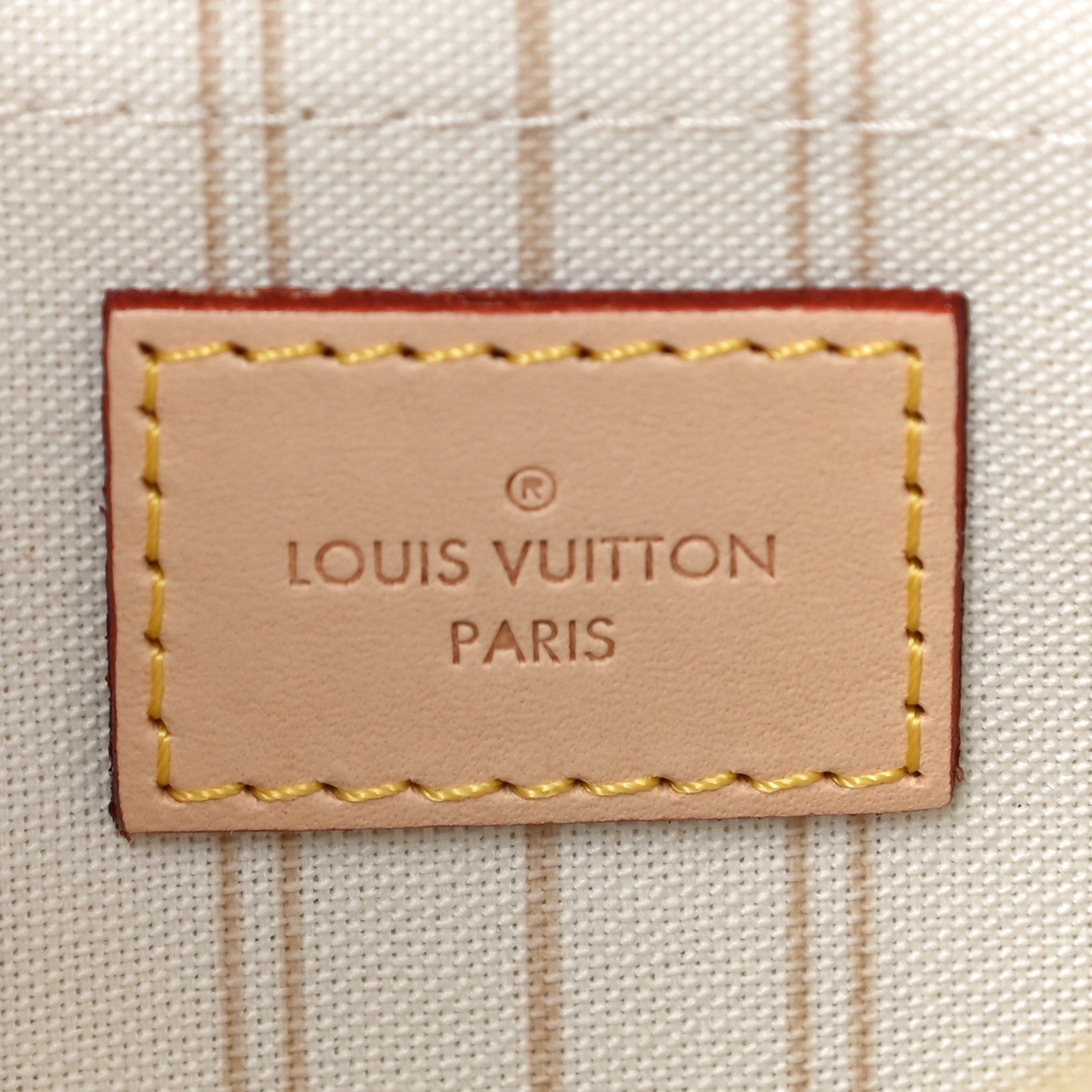 Louis Vuitton Damier Azur Neverfull MM GM Pochette 6 of 10