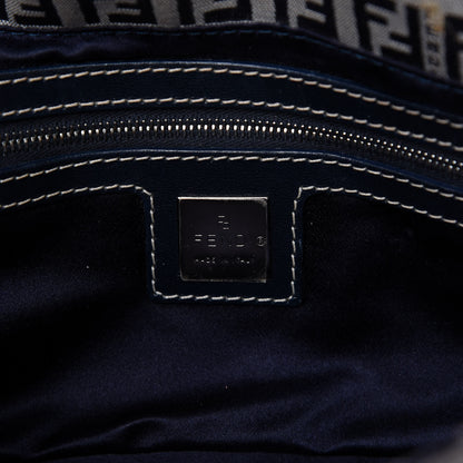 Fendi Zucchino Mini Mama Baguette Navy 8 of 8