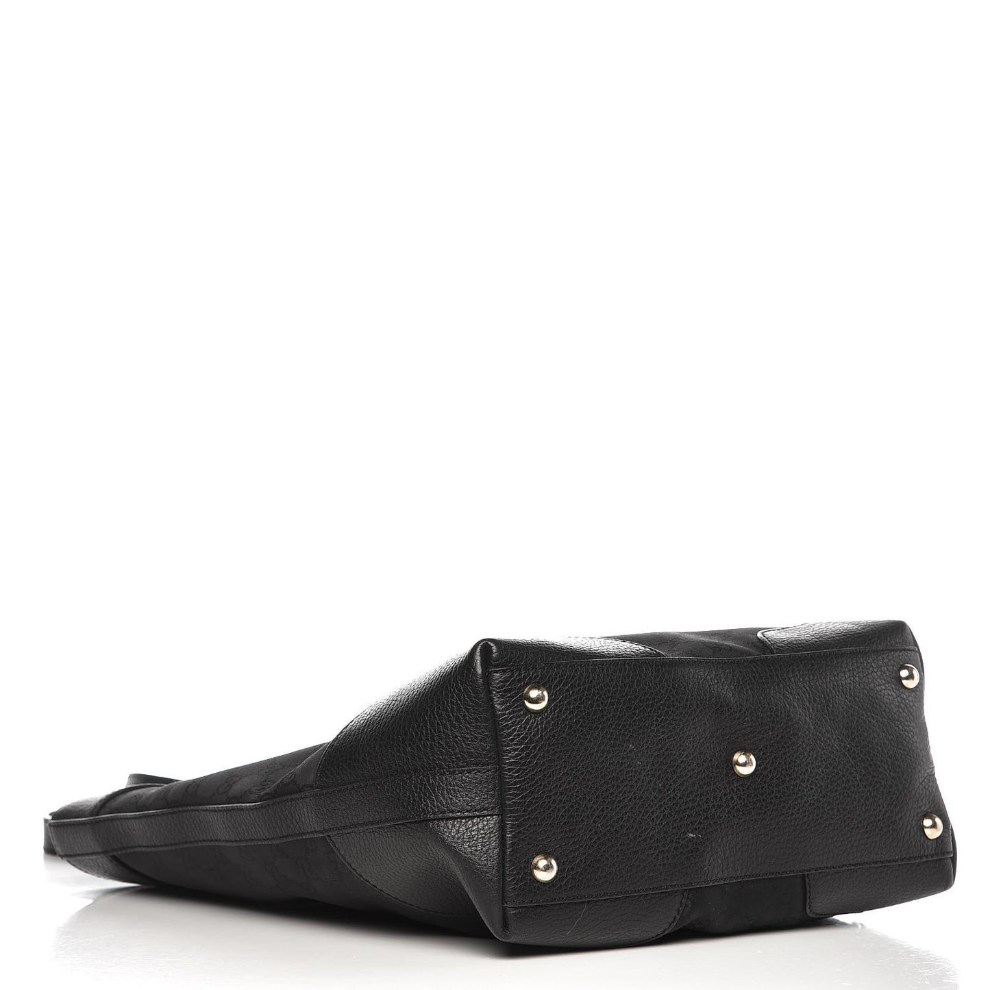 Monogram Bucket Tote Black