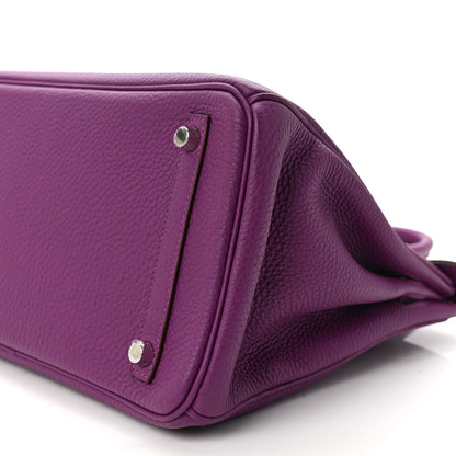 Hermes Togo Birkin 30 Anemone 8 of 8