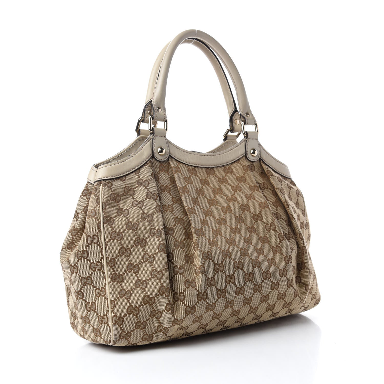Gucci Monogram Medium Sukey Tote Off White 3 of 12