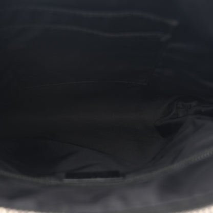 Gucci GG Supreme Monogram Web Messenger Bag Black 5 of 12