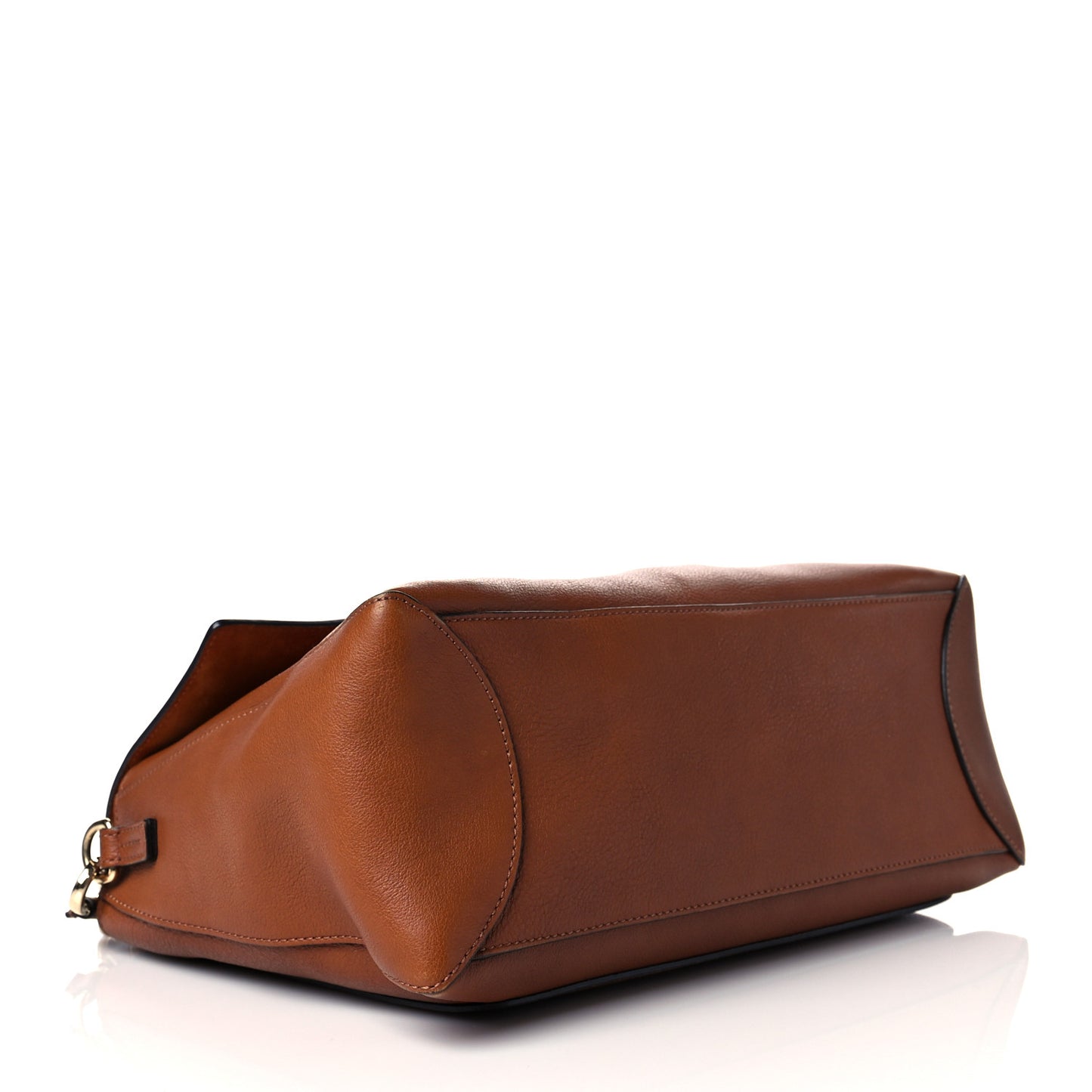 Calfskin Medium Faye Day Shoulder Bag Tan