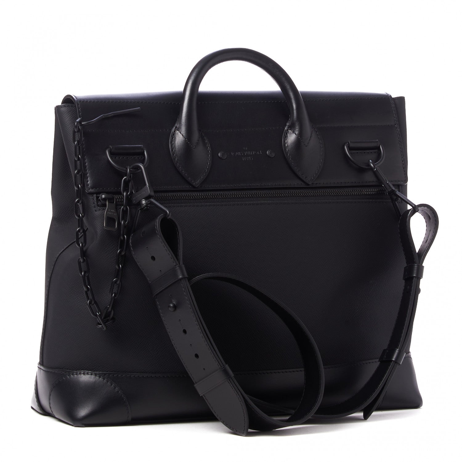 Louis Vuitton Taiga Rainbow Steamer PM Black 3 of 9
