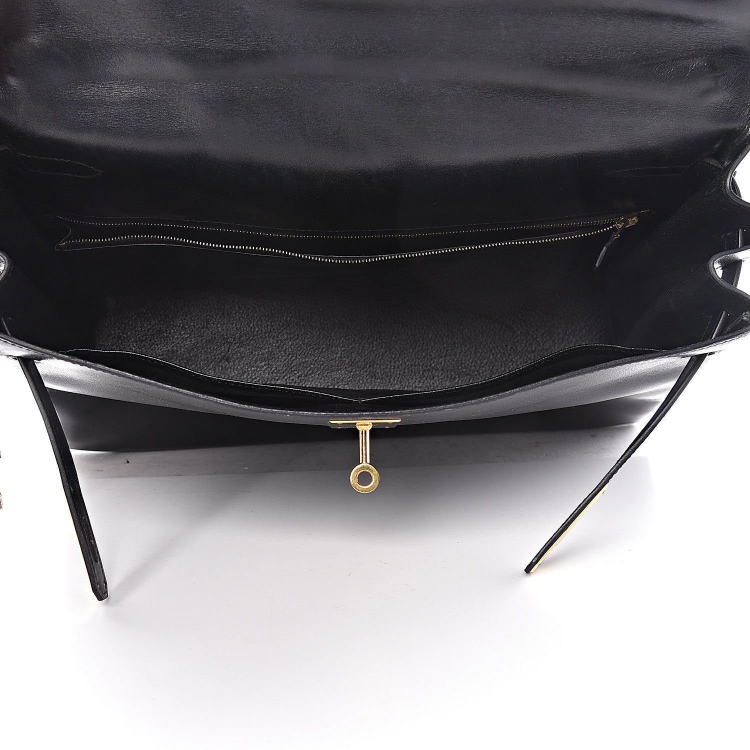 Hermes Box Kelly Retourne 35 Black 5 of 37