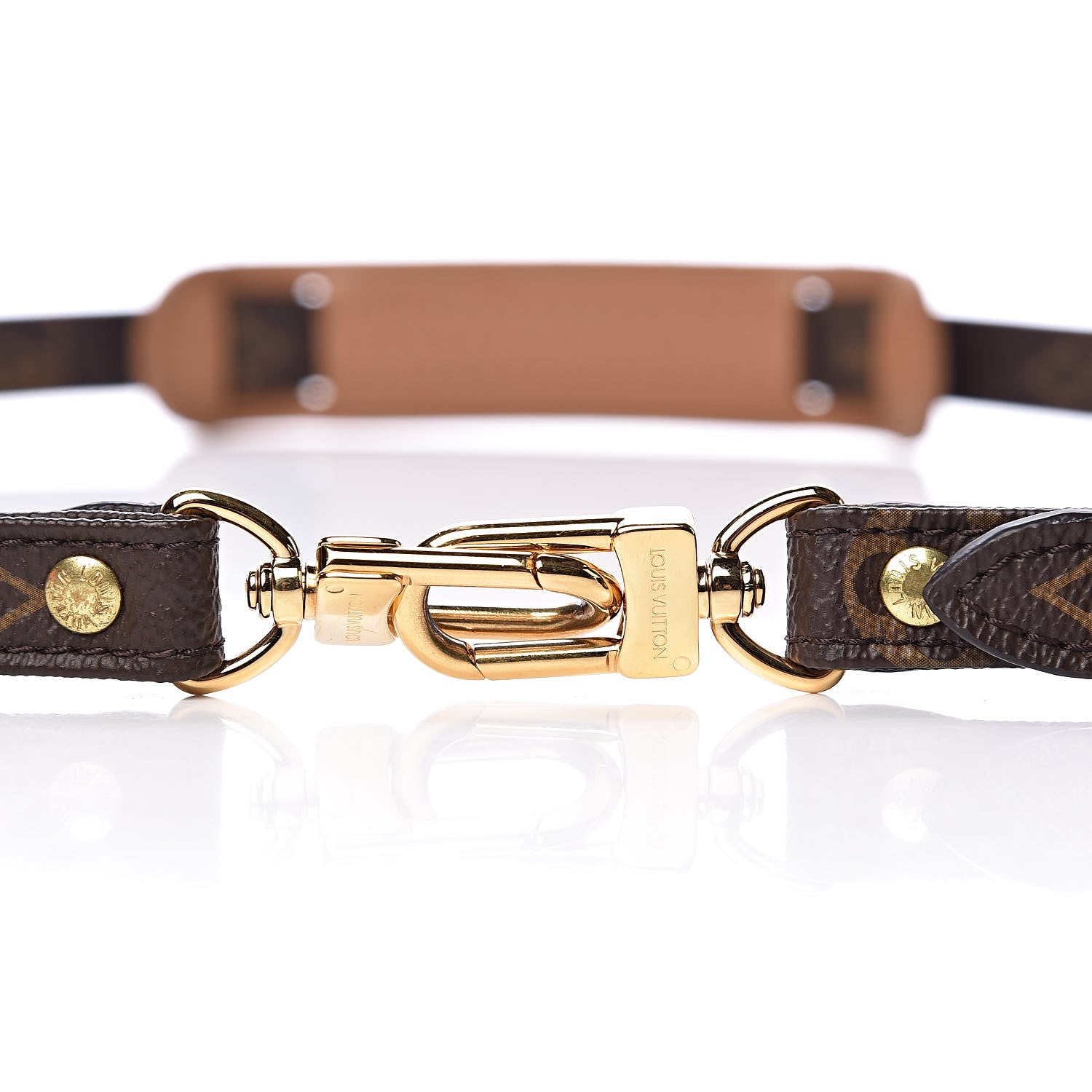 Louis Vuitton Monogram 16mm Adjustable Shoulder Strap 3 of 5