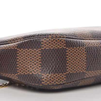 Louis Vuitton Damier Ebene Mini Pochette Accessories 5 of 9