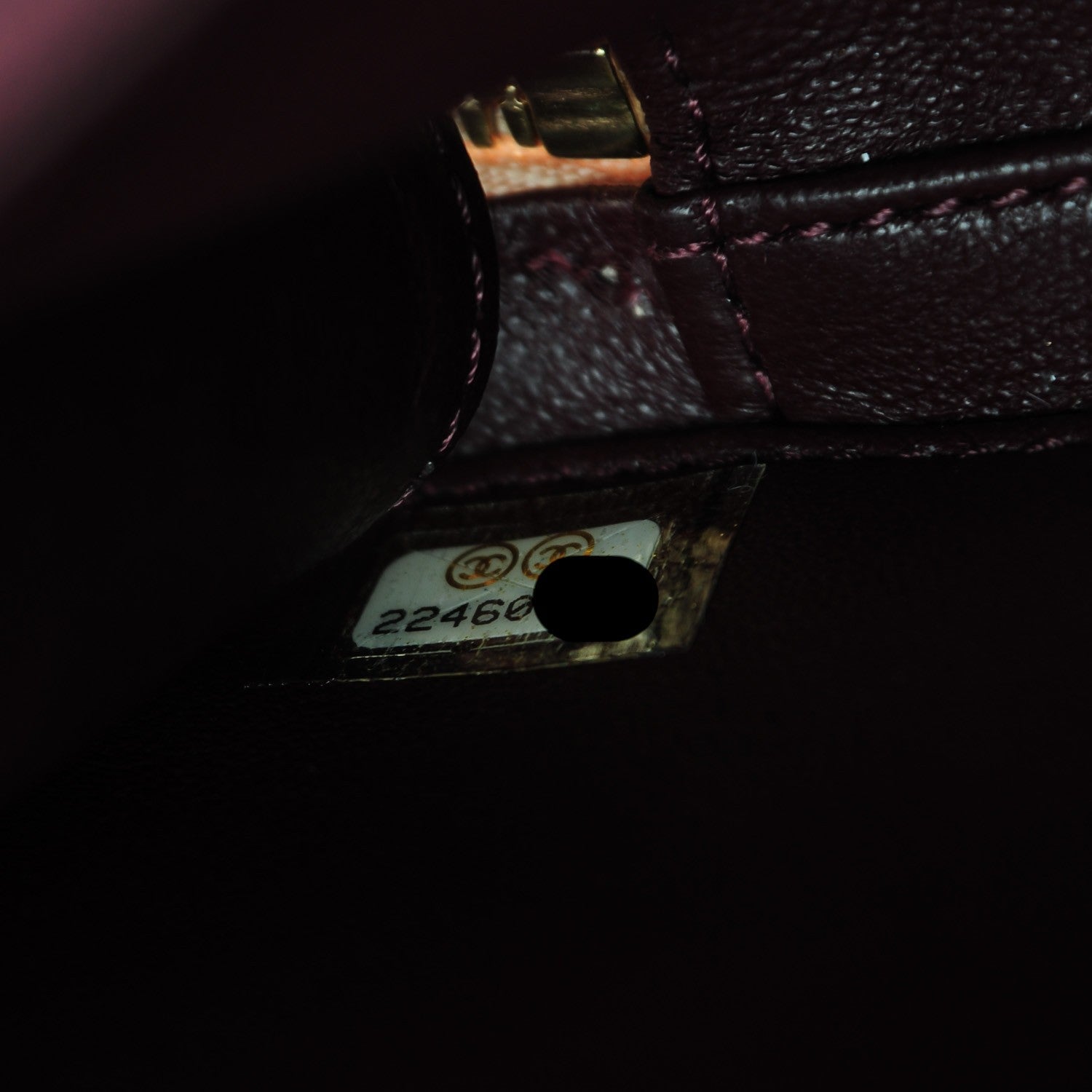 Chanel Caviar Quilted Medium CC Filigree Vanity Case Beige 7 of 8