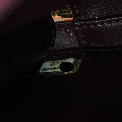 Chanel Caviar Quilted Medium CC Filigree Vanity Case Beige 7 of 8