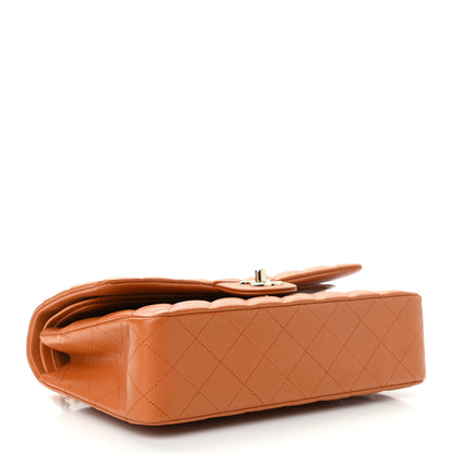 Chanel Caviar Quilted Medium Double Flap Light Brown 4 of 10