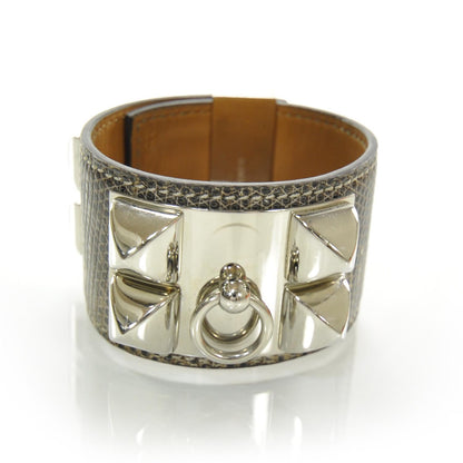 Hermes Lizard Collier de Chien CDC Bracelet Ombre 1 of 6